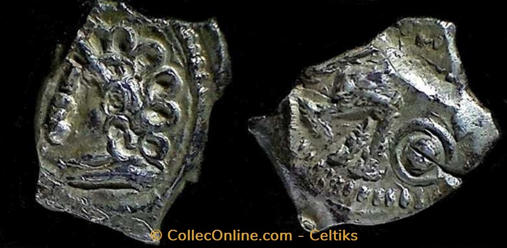 drachme au sanglier et au bouclier à la grosse tête monnaies antiques celtes drachme au sanglier et au bouclier a la grosse tete