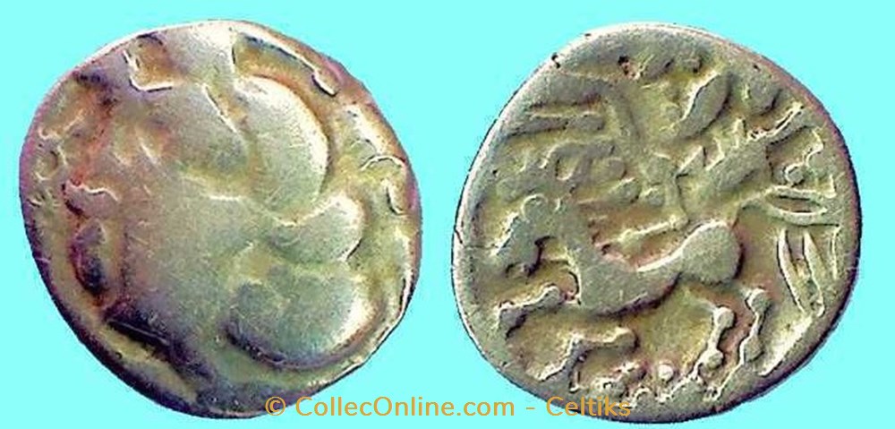 quart de statère à la victoire ailé monnaies antiques celtes quart de statere a la victoire aile