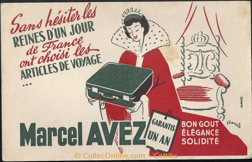 buvard - maroquinerie objets publicitaires buvard maroquinerie