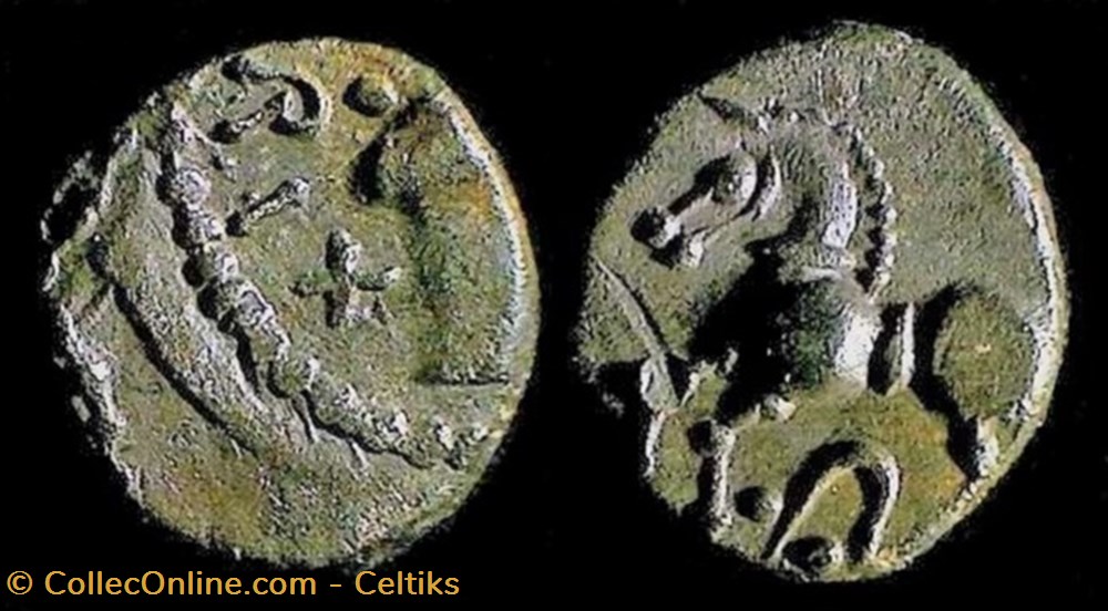 monnaies antiques a celtes denier togirix