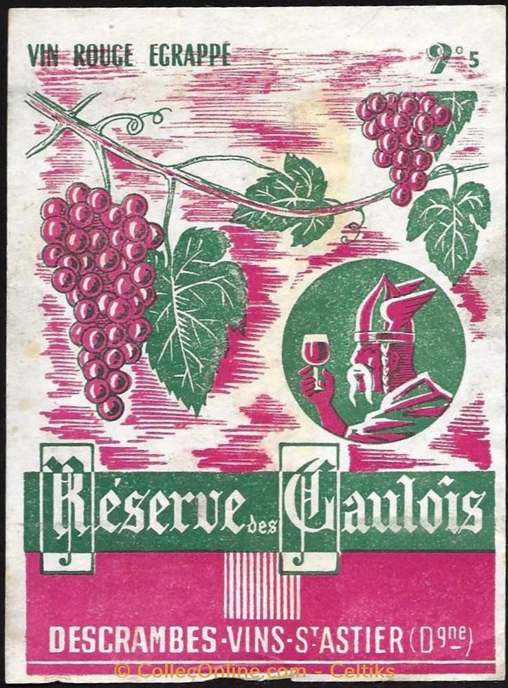 art la table argenterie bistrot alimentation etiquettes vin reserve des gaulois