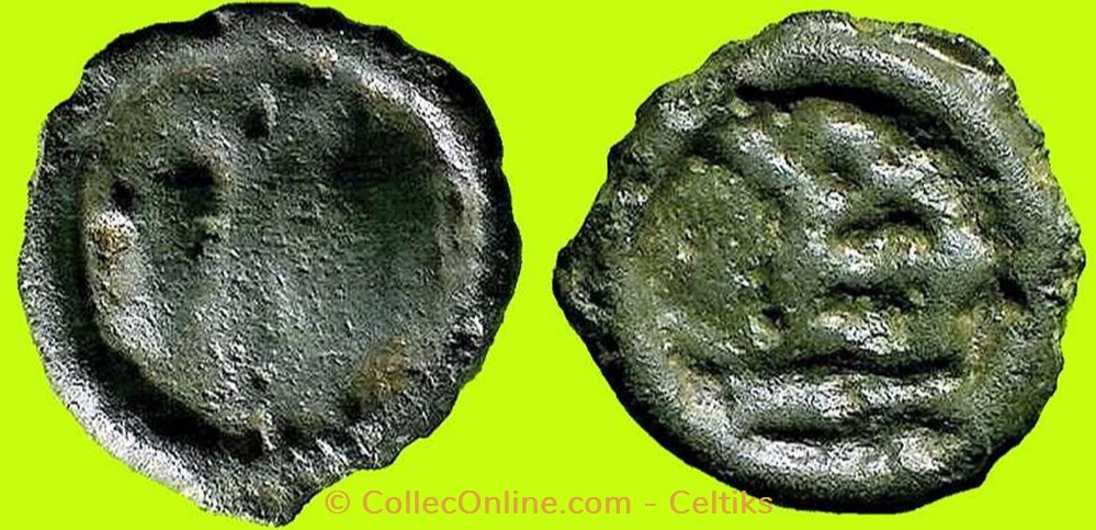 potin au long cou monnaies antiques celtes potin au long cou