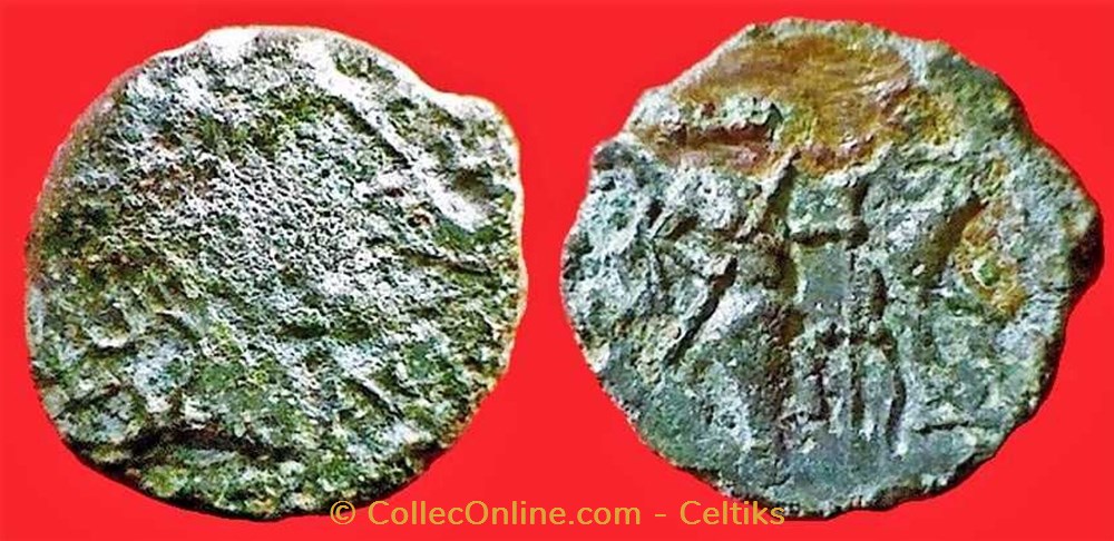 bronze ACVTIOS monnaies antiques celtes bronze acvtios