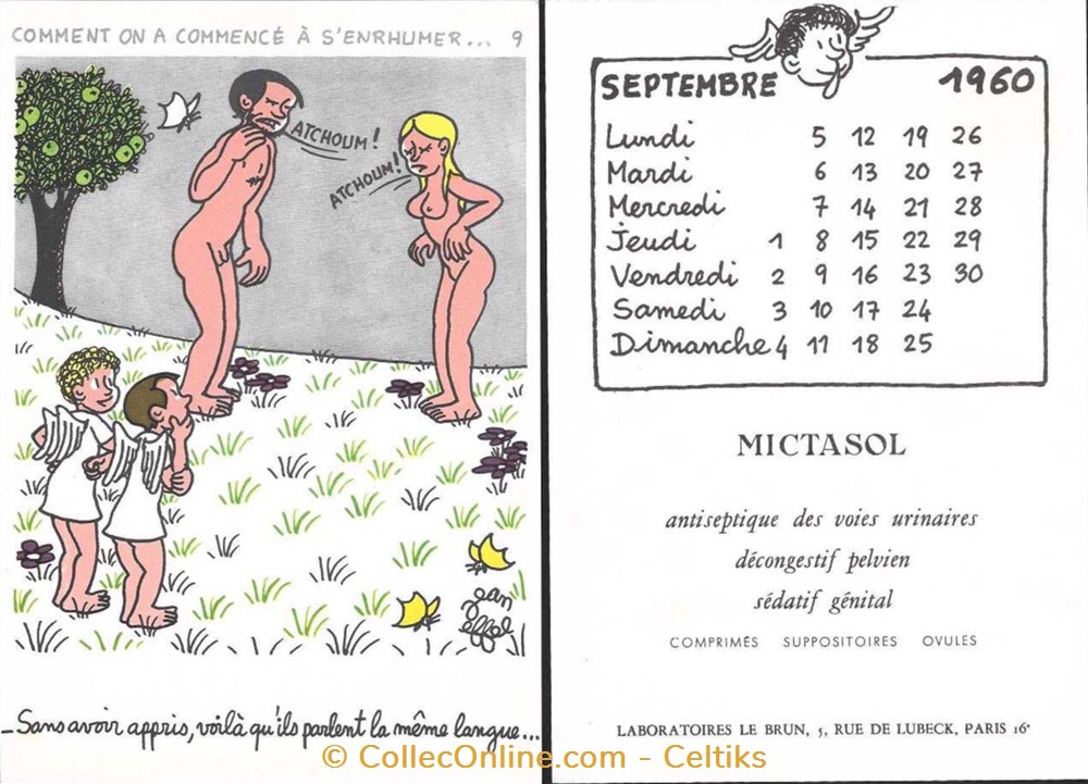 laboratoire LE BRUN 1960 - JEAN EFFEL b 5 science pharmacie laboratoire le brun 1960 jean effel b