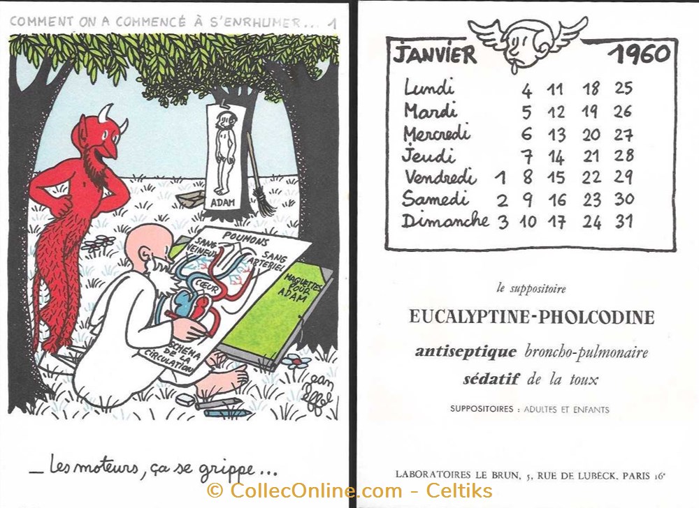 laboratoire LE BRUN 1960 - JEAN EFFEL a 2 science pharmacie laboratoire le brun 1960 jean effel a
