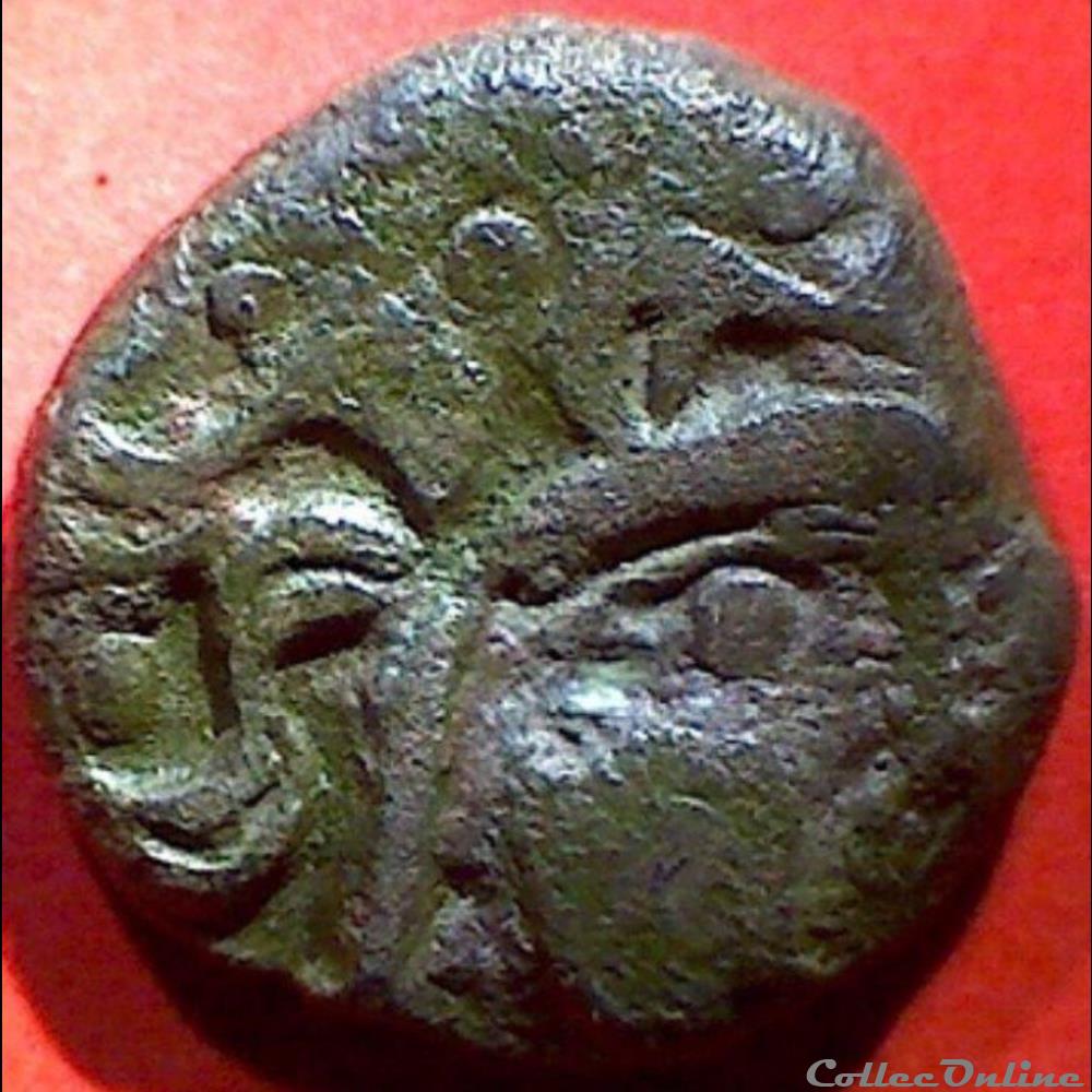 serie 344 DT 2263 statère au cheval et au sanglier monnaie antique gauloise serie 344 dt 2263 statere au cheval et au sanglier