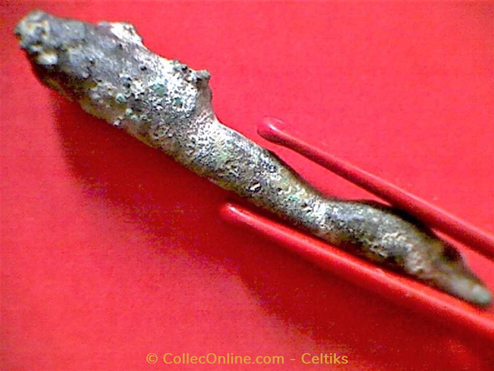 monnaies antiques a celtes lingot bronze brut