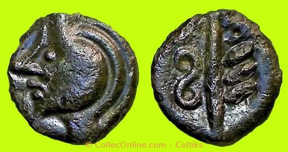 potin aux chevrons monnaies antiques celtes potin aux chevrons