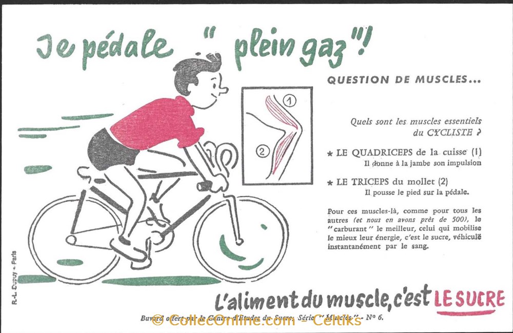 buvard - alimentation sucre objets publicitaires buvards buvard alimentation sucre