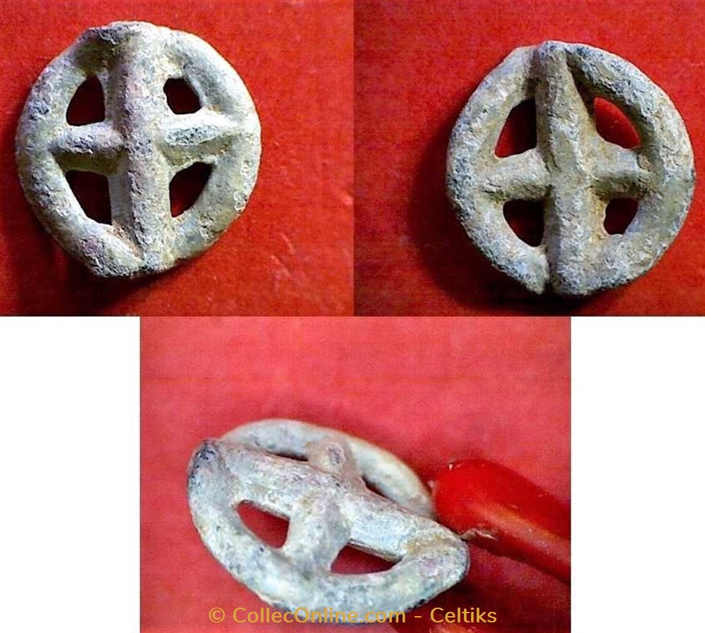 art antiquites archeologie europe rouelle plomb c