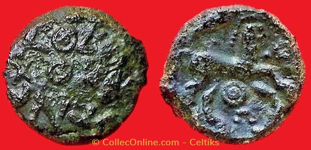 bronze VENEXTOC monnaies antiques a celtes bronze venextoc