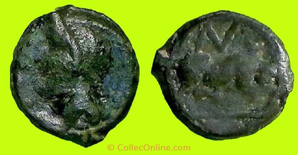 monnaies antiques celtes potin au taureau chargeant au m