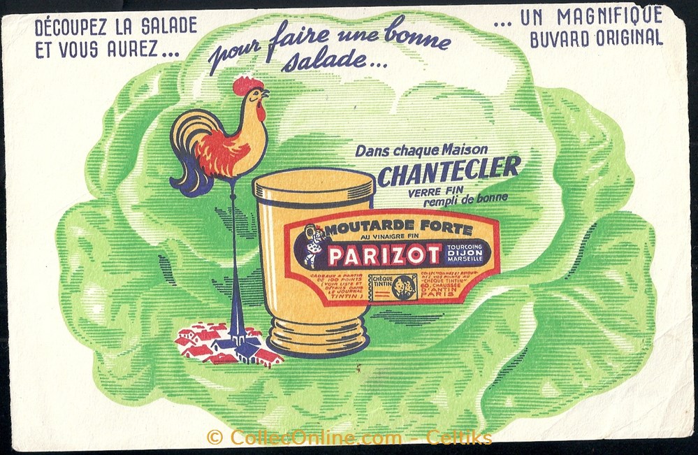 objets publicitaires buvards buvard alimentation