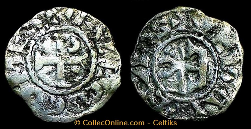 monnaie france feodale anjou foulque iv