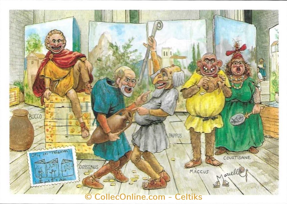 JEAN MARCELLIN - théâtre cartes postales europe france jean marcellin theatre