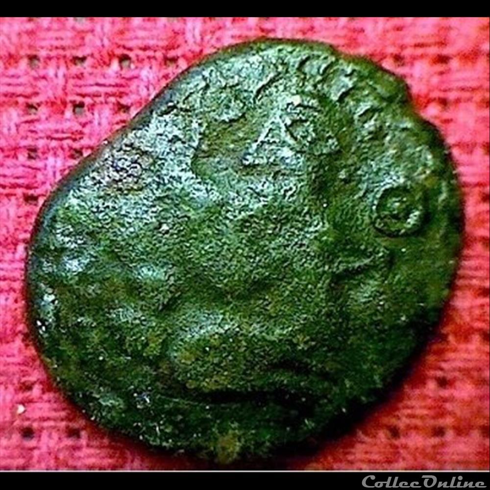 monnaie antique gauloise cheval androcephale