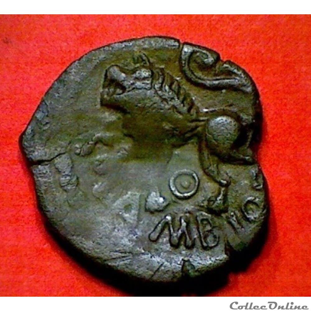 série 1283 DT 3693 bronze TOGIANTOS / SLAMBIOS monnaie antique gauloise serie 1283 dt 3693 bronze togiantos slambios