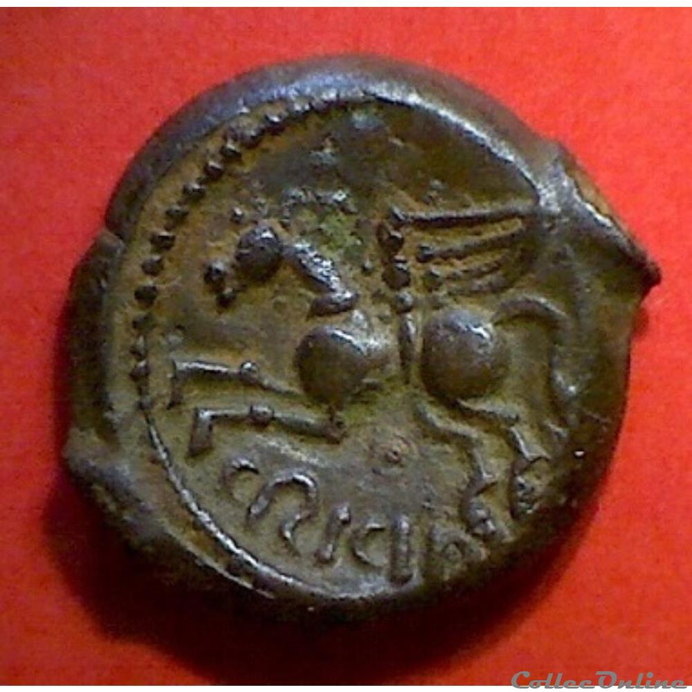 série 63 DT 555 bronze CRICIRV monnaie antique gauloise serie 63 dt 555 bronze cricirv