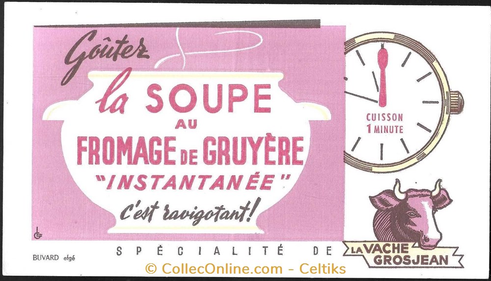 buvard - alimentation objets publicitaires buvards buvard alimentation