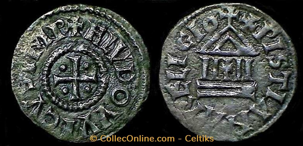 LOUIS LE PIEUX monnaie france a carolingienne louis le pieux