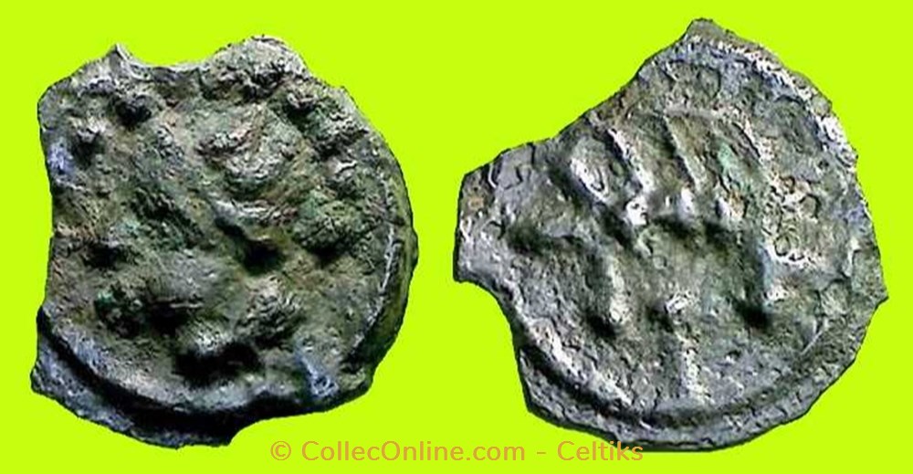 potin au sanglier enseigne - c monnaies antiques celtes potin au sanglier enseigne c
