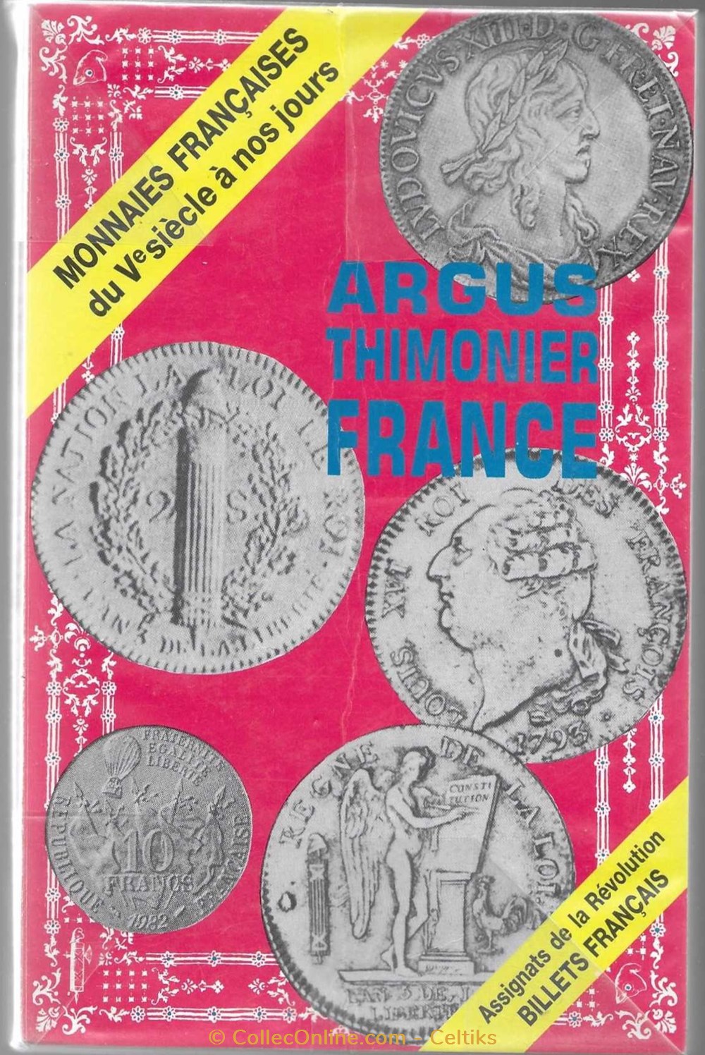 argus THIMONIER monnaies livres ouvrages argus thimonier