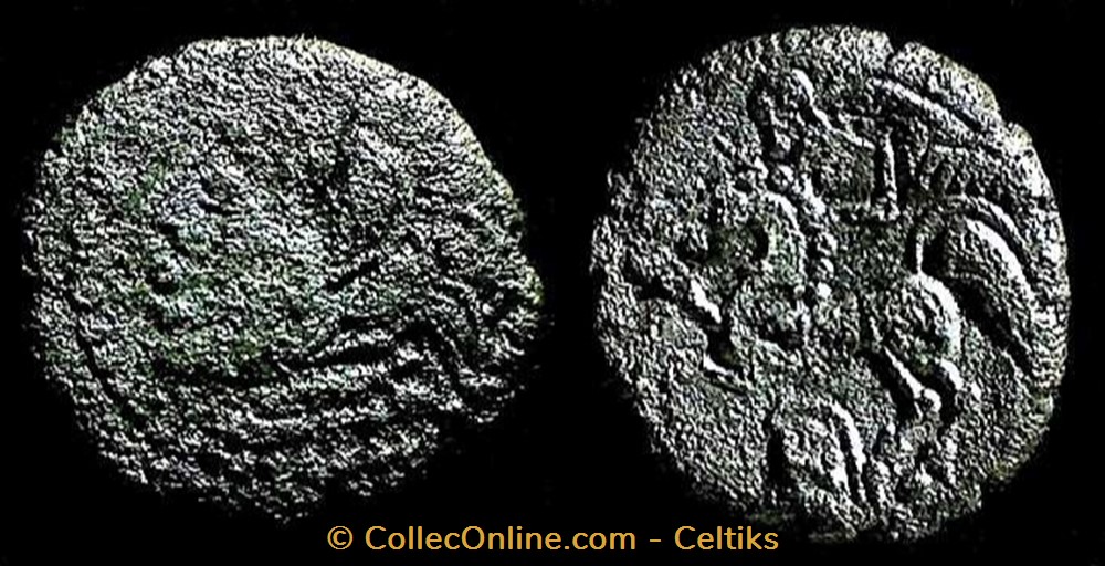 drachme à la petite tête monnaies antiques celtes drachme a la petite tete