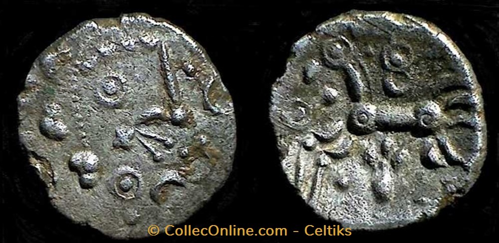 denier EAST-ANGIAN monnaies antiques celtes denier east angian