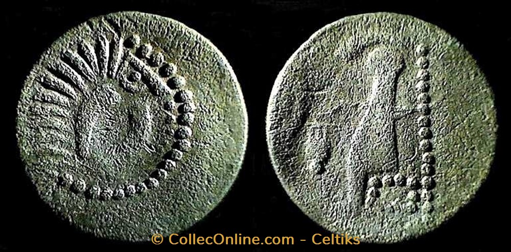 DANUBE - imitation de PHILIPPE III de MACEDOINE monnaies antiques celtes danube imitation de philippe iii de macedoine