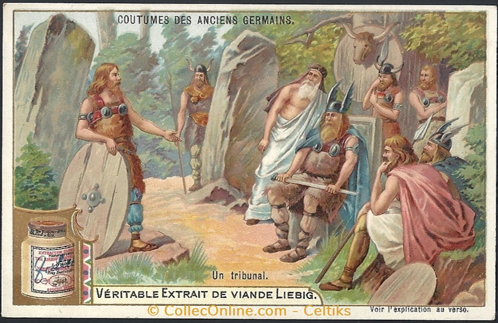 chromo - LIEBIG c3 vieux papier image chromo liebig c3
