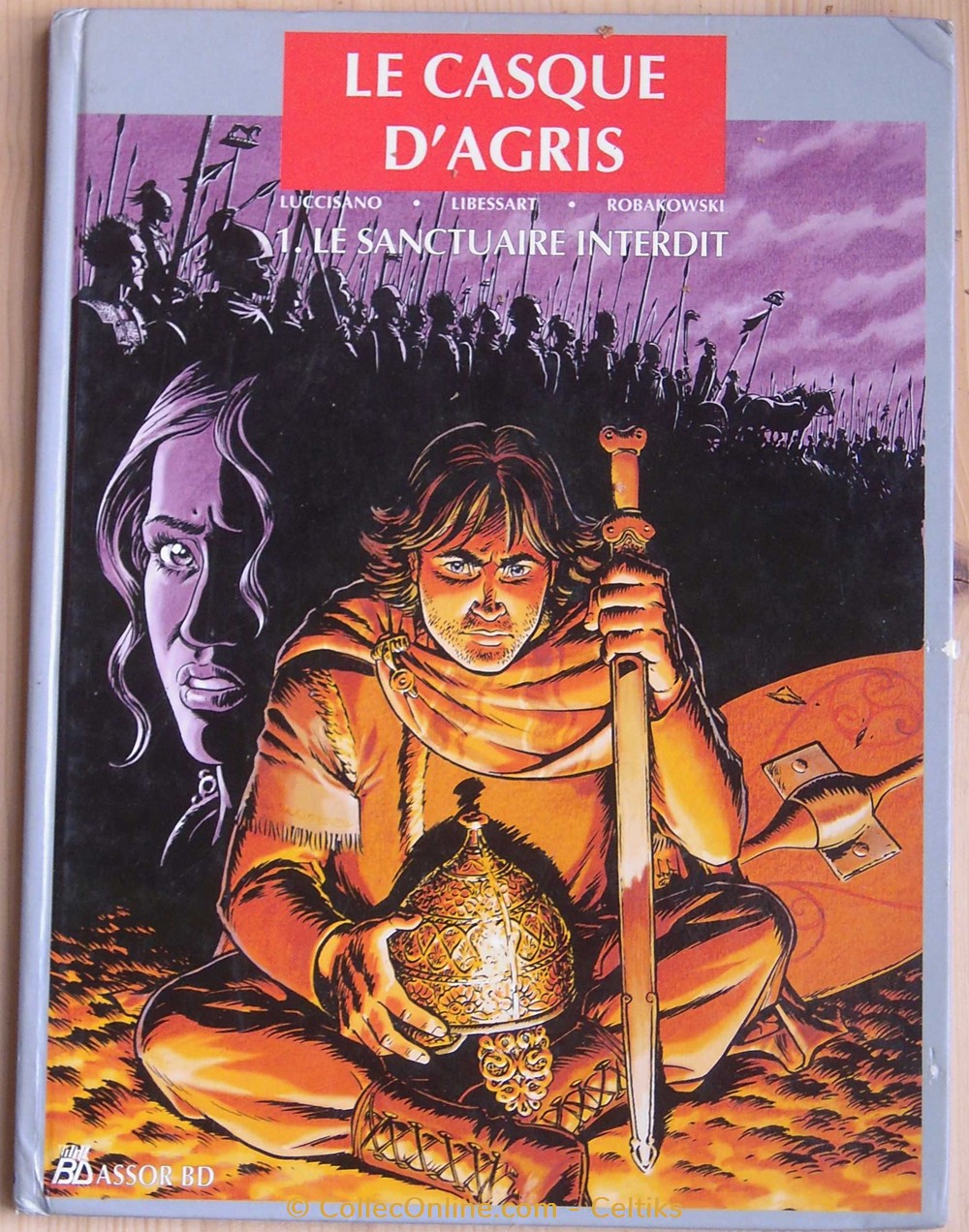 bande dessinée - le casque d'AGRIS 1 livres bd revues bandes dessinees bande dessinee le casque agris 1