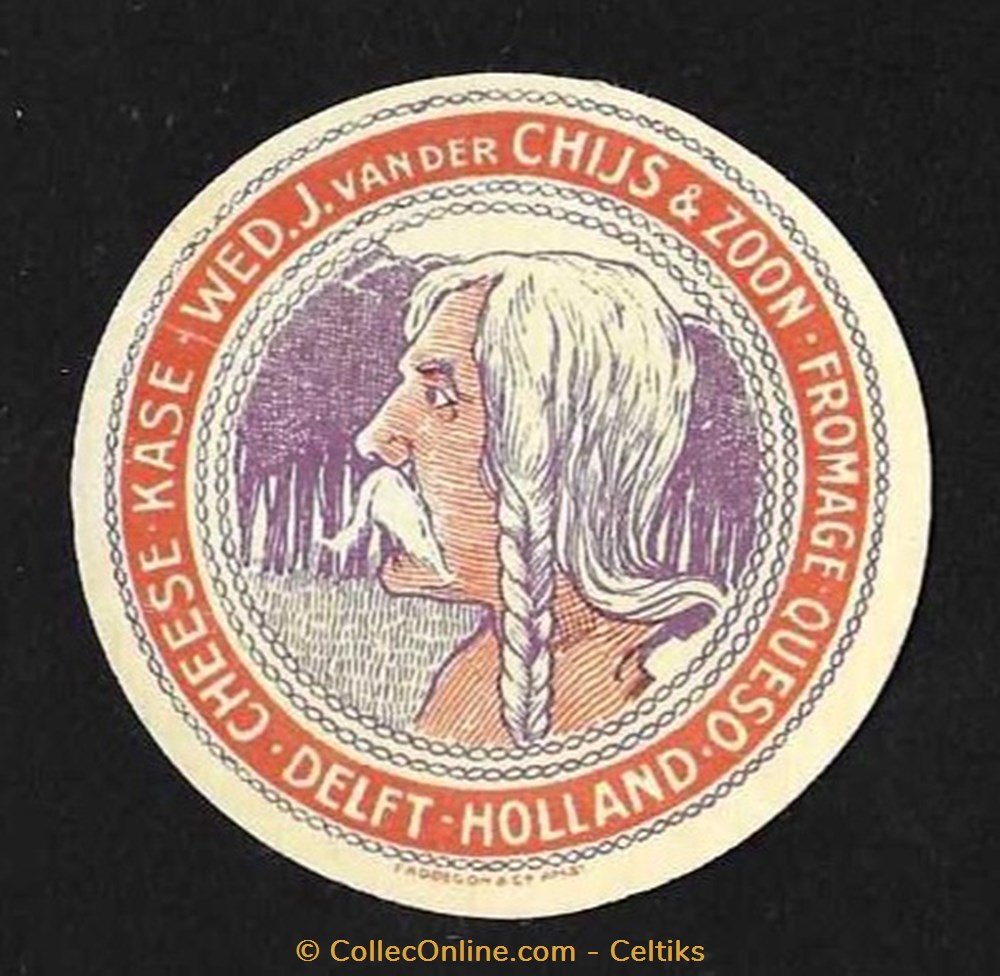 FROMAGE - gaulois art de la table argenterie bistrot alimentation etiquettes fromage gaulois
