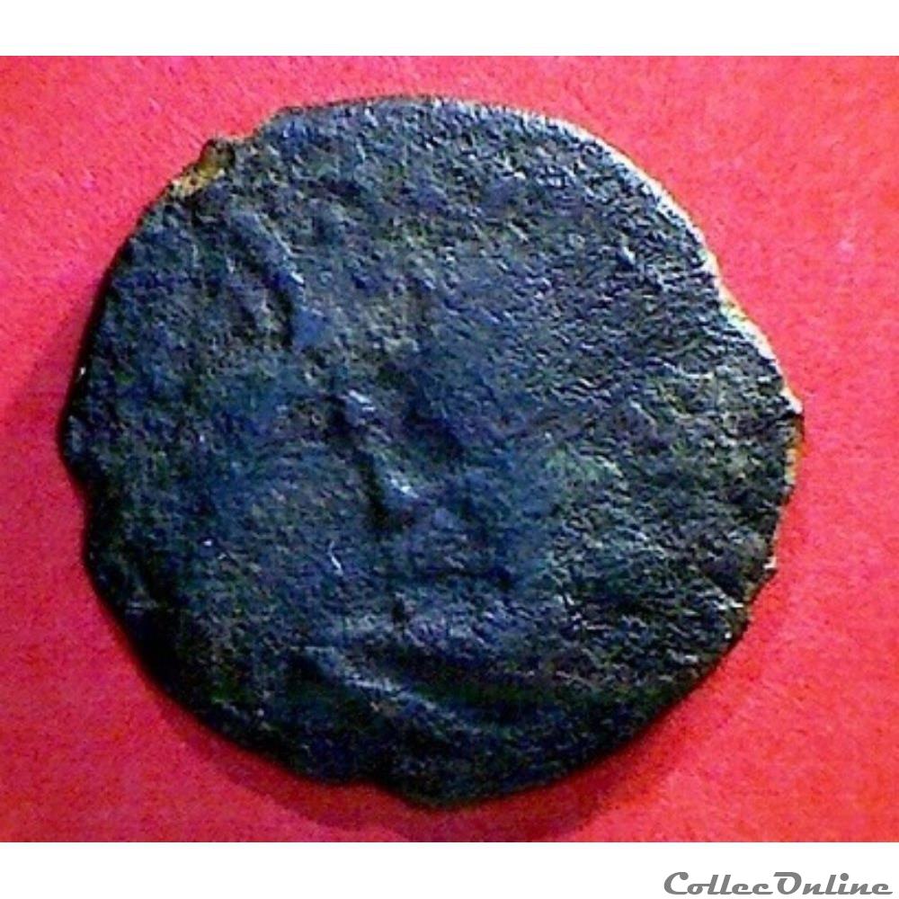 monnaie antique gauloise serie 43 dt 318 bronze a archer agenouille