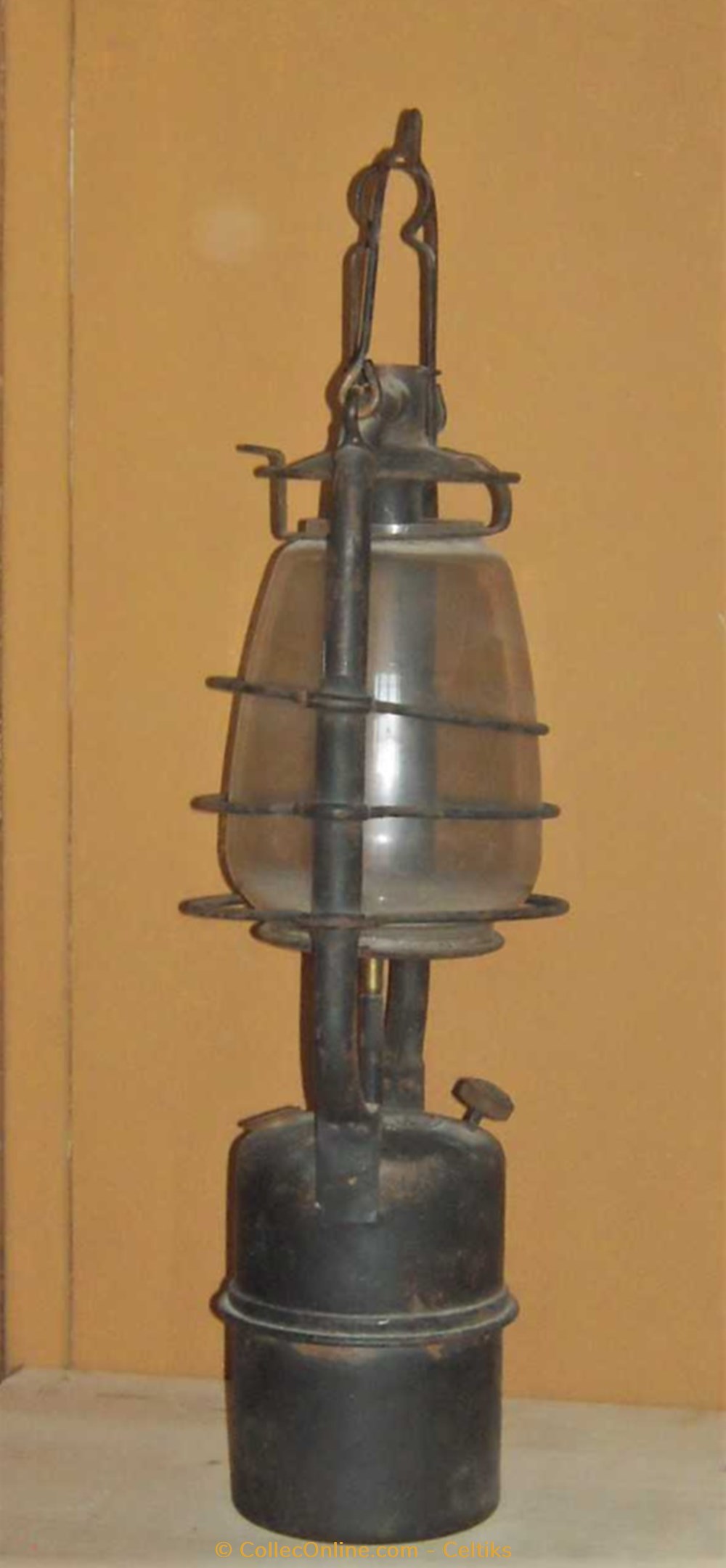 lampe tempête à carbure 2 art antiquites eclairage ancien exterieur lampe tempete a carbure