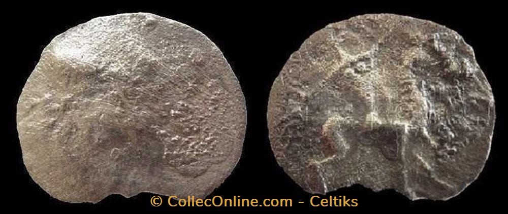 monnaies antiques celtes fraction au cavalier d