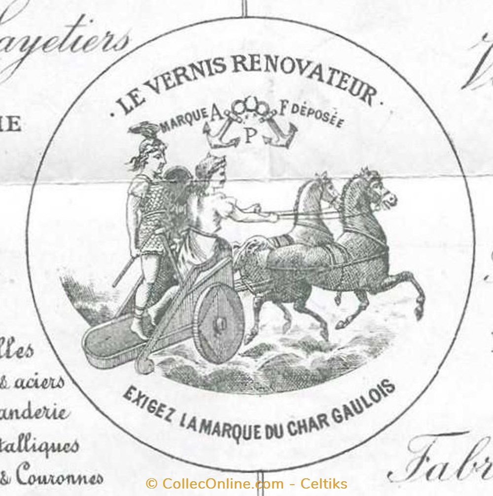 documents anciens factures commerciaux facture le vernis renovateur