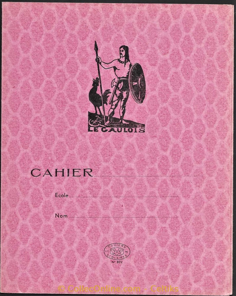 protège cahier - LE GAULOIS objets publicitaires cahiers protege cahier le gaulois