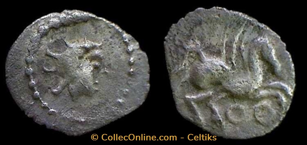 EMPURION - division a pégase monnaies antiques celtes empurion division a pegase