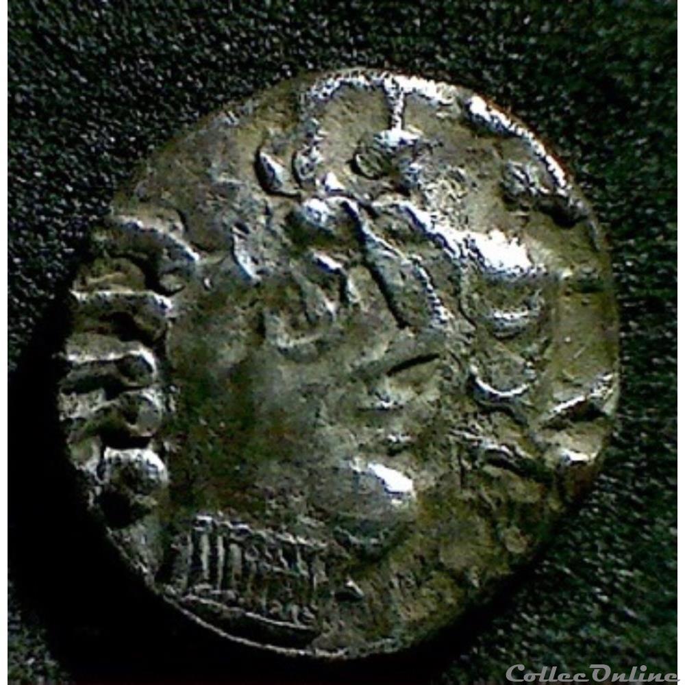 série 32 DT 195 denier DISILLA au bige monnaie antique gauloise serie 32 dt 195 denier disilla au bige