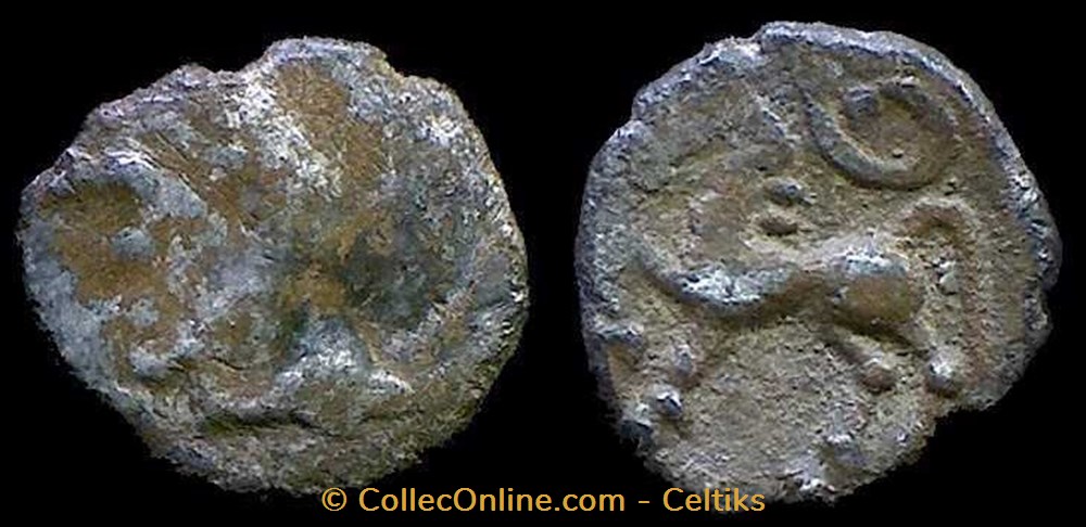 obole à la volute monnaies antiques celtes obole a la volute