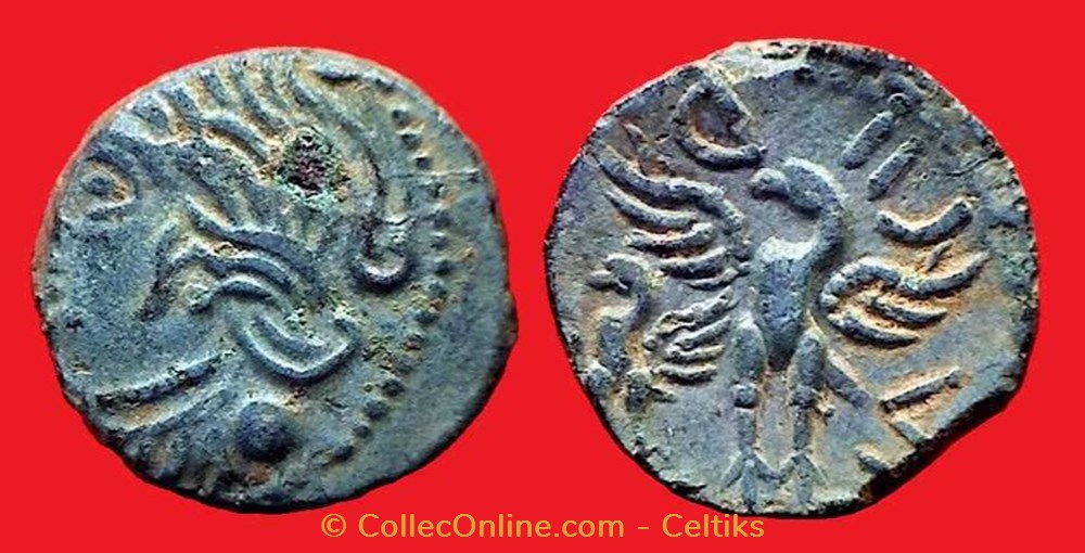 bronze CALIAGIID monnaies antiques celtes bronze caliagiid
