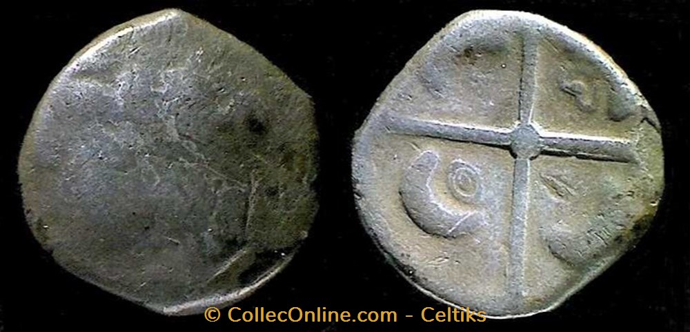 drachme au style LANQUEDOCIEN monnaies antiques celtes drachme au style lanquedocien