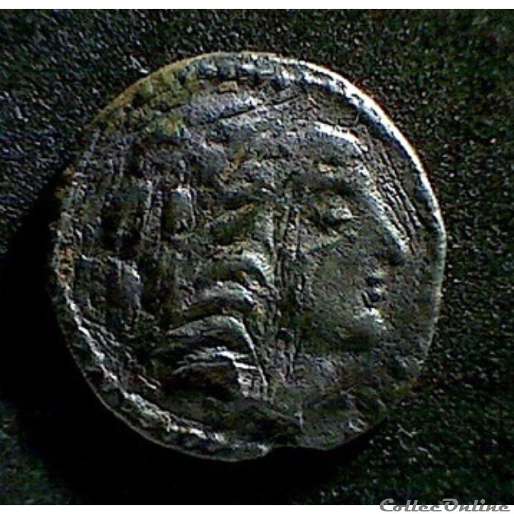 drachme imitation de DEMETRUIS I monnaie antique gauloise drachme imitation de demetruis i