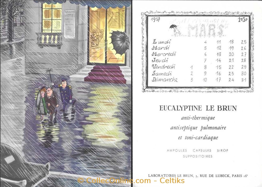 laboratoire LE BRUN 1957 - SEMPE a 4 science pharmacie laboratoire le brun 1957 sempe a