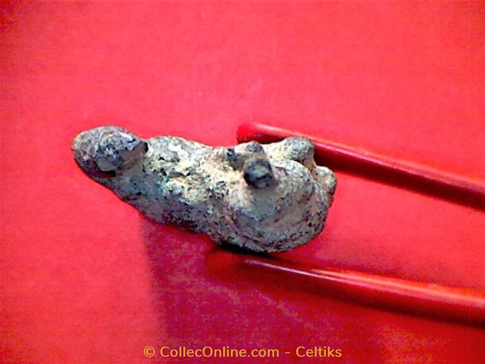 monnaies antiques a celtes lingot bronze brut