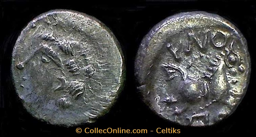 denier DOVBNO monnaies antiques a celtes denier dovbno