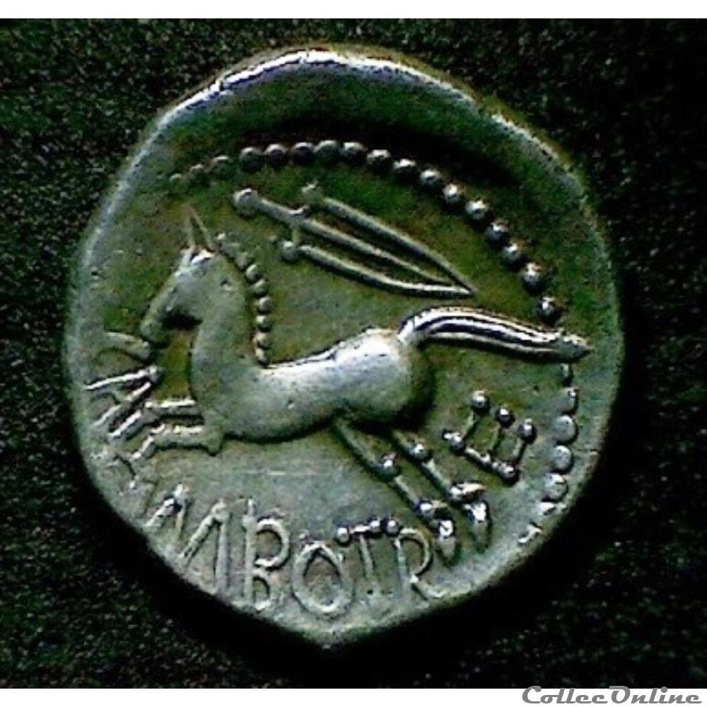 monnaie antique gauloise serie 1091 dt 3432 denier cambotre