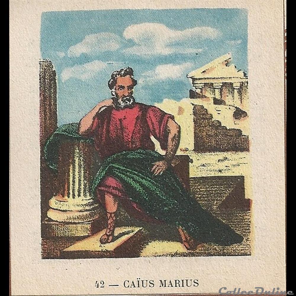 chromo image france touristique caius marius