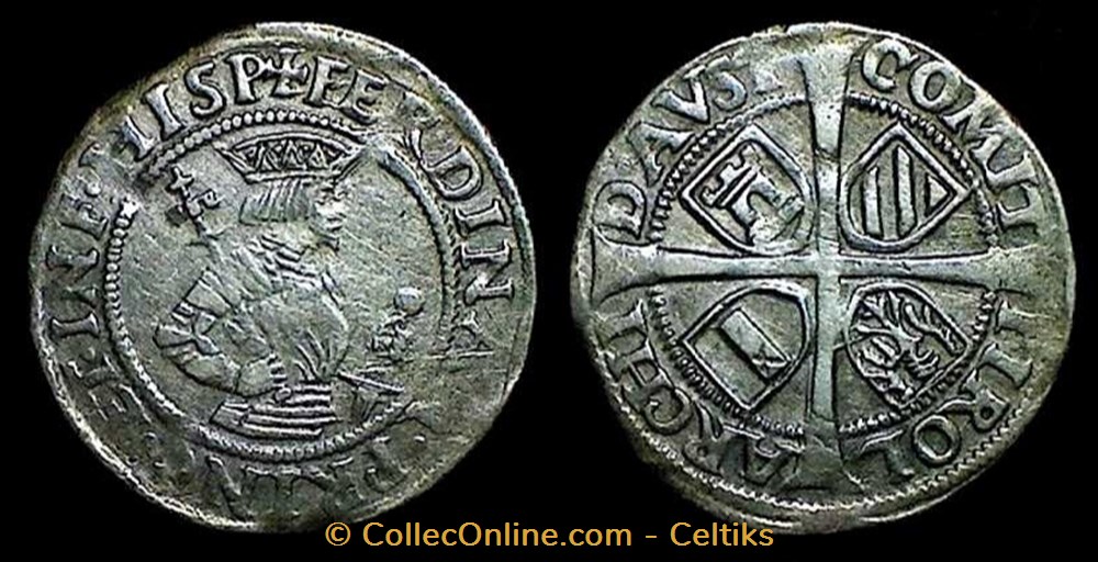 étrangère - FERDINAND I ( autriche - tyrol ) monnaie france feodale etrangere ferdinand i autriche tyrol