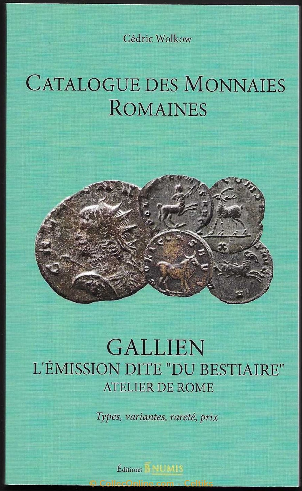 monnaies livres ouvrages identifications gallien emission du bestiaire